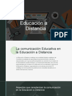 Diapositiva - Educación A Distancia