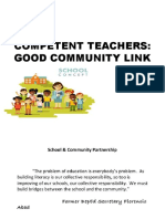 Competent Teachers: Good Community Link