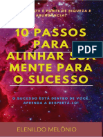 E-Book - 10 Passos para Alinhar A Mente para Atingir Qualquer Desejo!