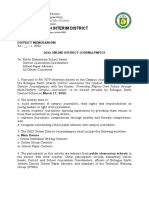 District Memorandum No. - S. 2022.docx Journalism