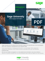 Guide de Connexion Sage University