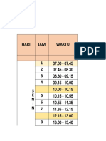 Jadwal Kelas Xii 2022