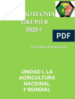 Unidad 1 La Agricultura Nacional y Mundial