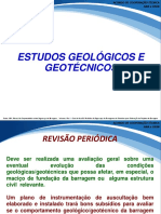 Curso Guia de Diretrizes para Elaboração de Projeto de Barragens e Revisão Periodíca - Módulo 5 - Revisão Periódica e Sua Importância - Parte B