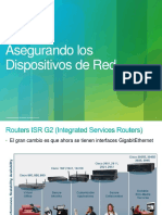 Asegurando Los Dispositivos de Red