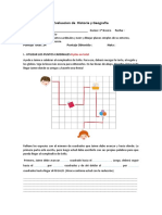 Evaluacion de Historia y Geografia 3 Basico