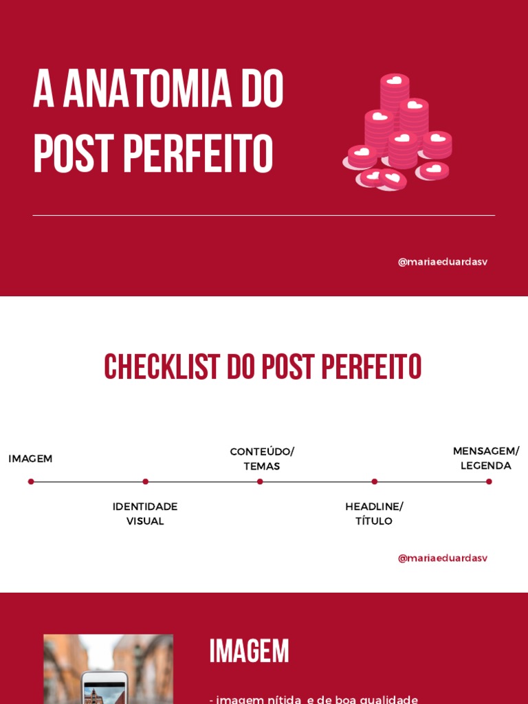 A Anatomia Do Post Perfeito | PDF