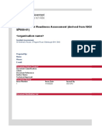 ISO27035 compliance assessment for <organisation name