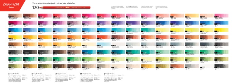 Versatile Water-Soluble Color Pencils | PDF | Vision | Blue
