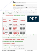 Reflexive or Reciprocal Pronouns