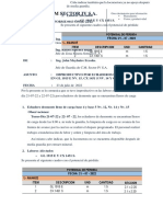 Informe 0013 - Improductivo Por Echaderos Llenos de Carga