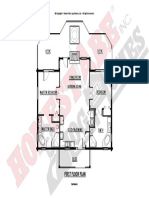 Deck Deck: First Floor Plan