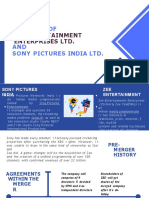 Analysis of AND Sony Pictures India LTD.: Zee Entertainment Enterprises LTD