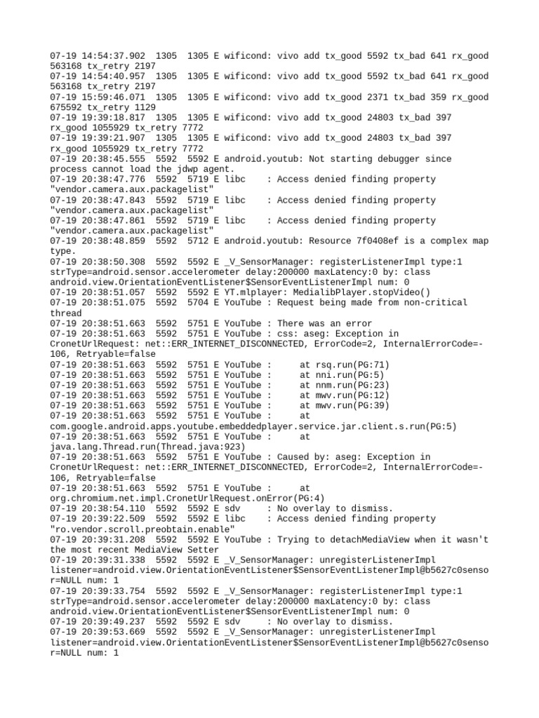 Log | PDF | Information Technology | Information Technology Management