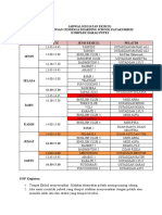 Jadwal Kegiatan Ekskul SMP Harau Putri