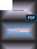 Feminicidio en La Ciudad Capital de Guatemala.