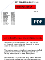 8 - GEOTHERMAL ENERG - Group - C