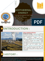 Geothermal Energy - Group - A