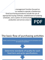 Purchasing Is A Management Function Focused On Securing