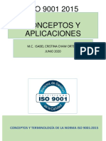 Evolución y conceptos clave de la norma ISO 9001:2015