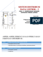 Kriteria Design Jaringan Distribusi