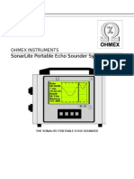 Sonarlite Portable Echo Sounder System: Ohmex Instruments