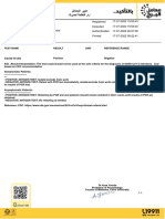 Covid Test Result Indicates Positive Antigen