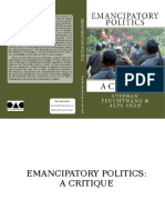 Emancipatory Politics A Critique 2015