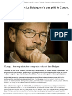 Bernard Lugan - La Belgique N'a Pas Pillé Le Congo. - TVLibertés - 1ère Chaîne de Réinformation - Nous, C'est Vous