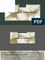 2 Construct 3D Virtual World
