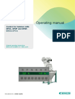 Operating Manual: Control For Hammer Mills DFZC, DFZP and DFZK