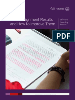 Your Assignment Results and How To Improve Them: Effective Learning Service