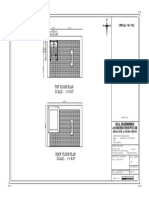 Top Floor Plan SCALE - : 1" 8'-0": R.R.A Engineering &construction PVT - LTD
