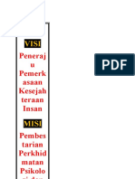 Visi Misi