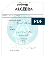 Clase 2 Algebra