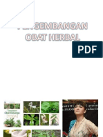 Pengembangan Obat Tradisional