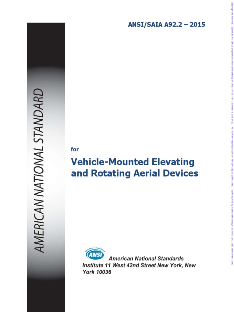Ansi A92.2 - 2015 | Download Free PDF | Insulator (Electricity) | Copyright