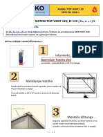 Uputstvo Za Montazu TOP VENT 120