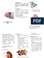 Leaflet Gout Arthritis