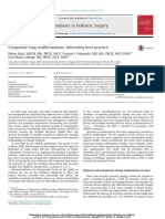 Seminars in Pediatric Surgery: Congenital Lung Malformations: Informing Best Practice