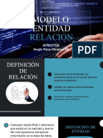 Modelo Entidad Relacion