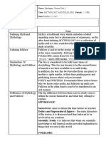 Cornell-Notetaking in Mythology and Folklore STEVEN RON FANDAGANI