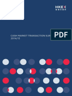 Cash Market Transaction Survey 2014/15: February 2016