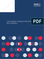 Cash Market Transaction Survey 2018 (Full Report) : July 2019