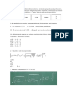 Ordem crescente fichas matemática dízimas periódicas raízes expressões