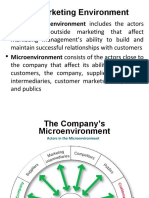 CH # 3 Analyzing The Marketing Environment