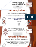 Reconocimiento Segundo Periodo