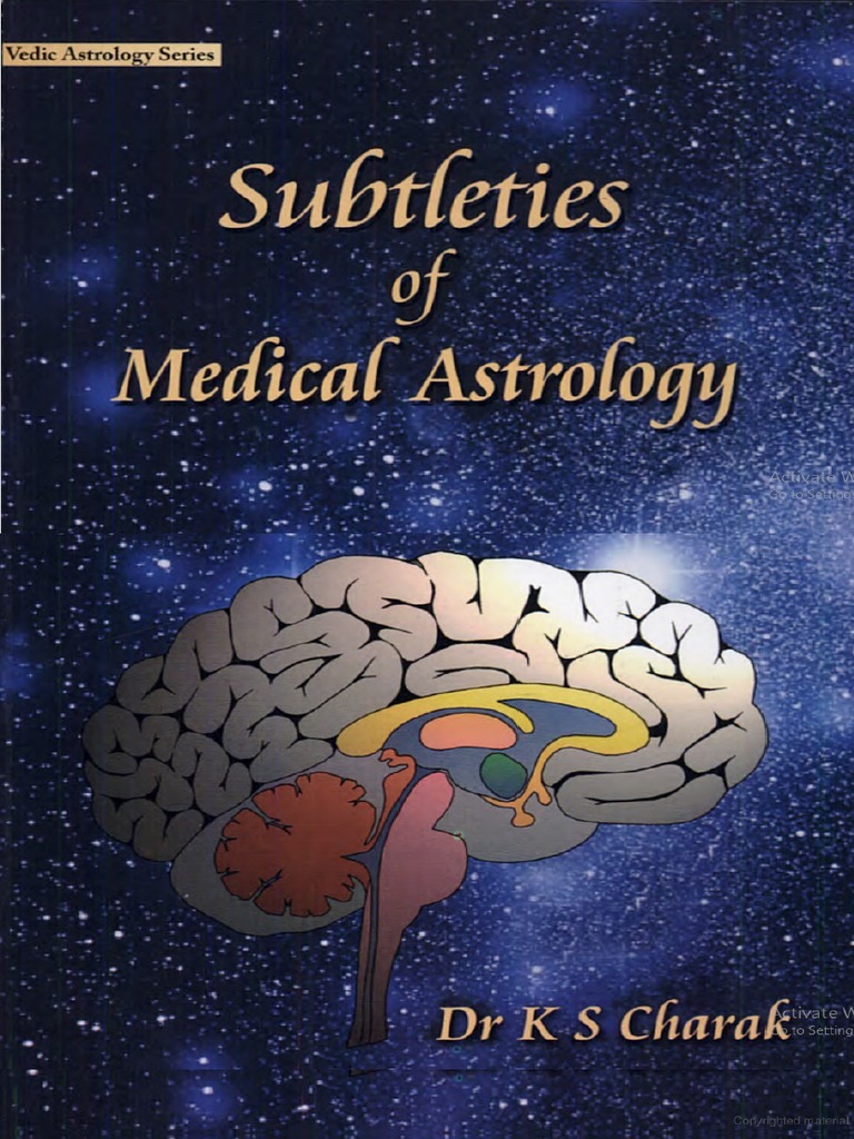 Medical Astrology DR K. S. Charak PDF
