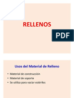 Usos y tipos de rellenos en minería