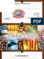 Commodity Derivatives